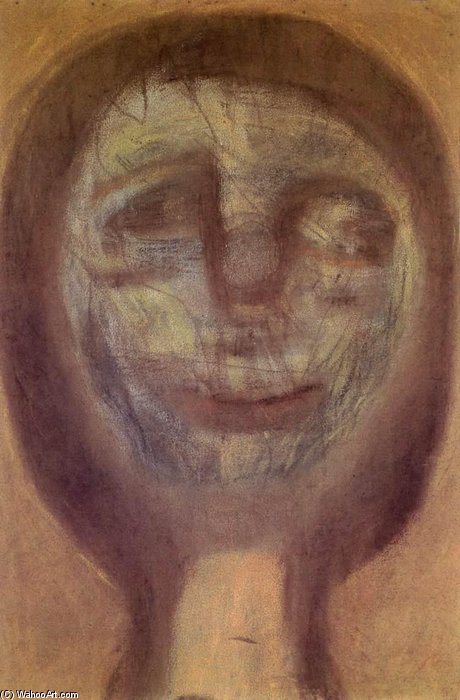 Green Clown Mask — Lajos Vajda