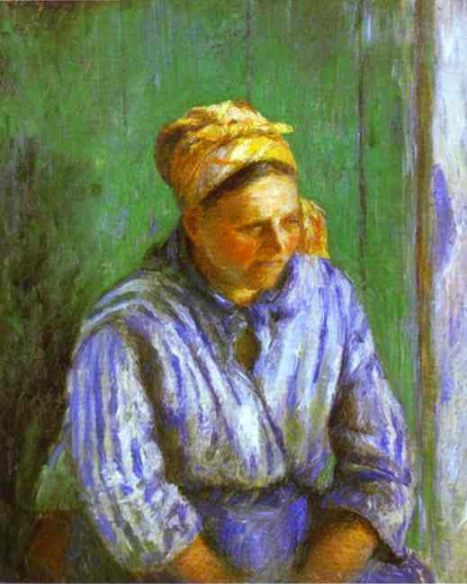 Mère Larchevéque (the Washerwoman) — Camille Pissarro