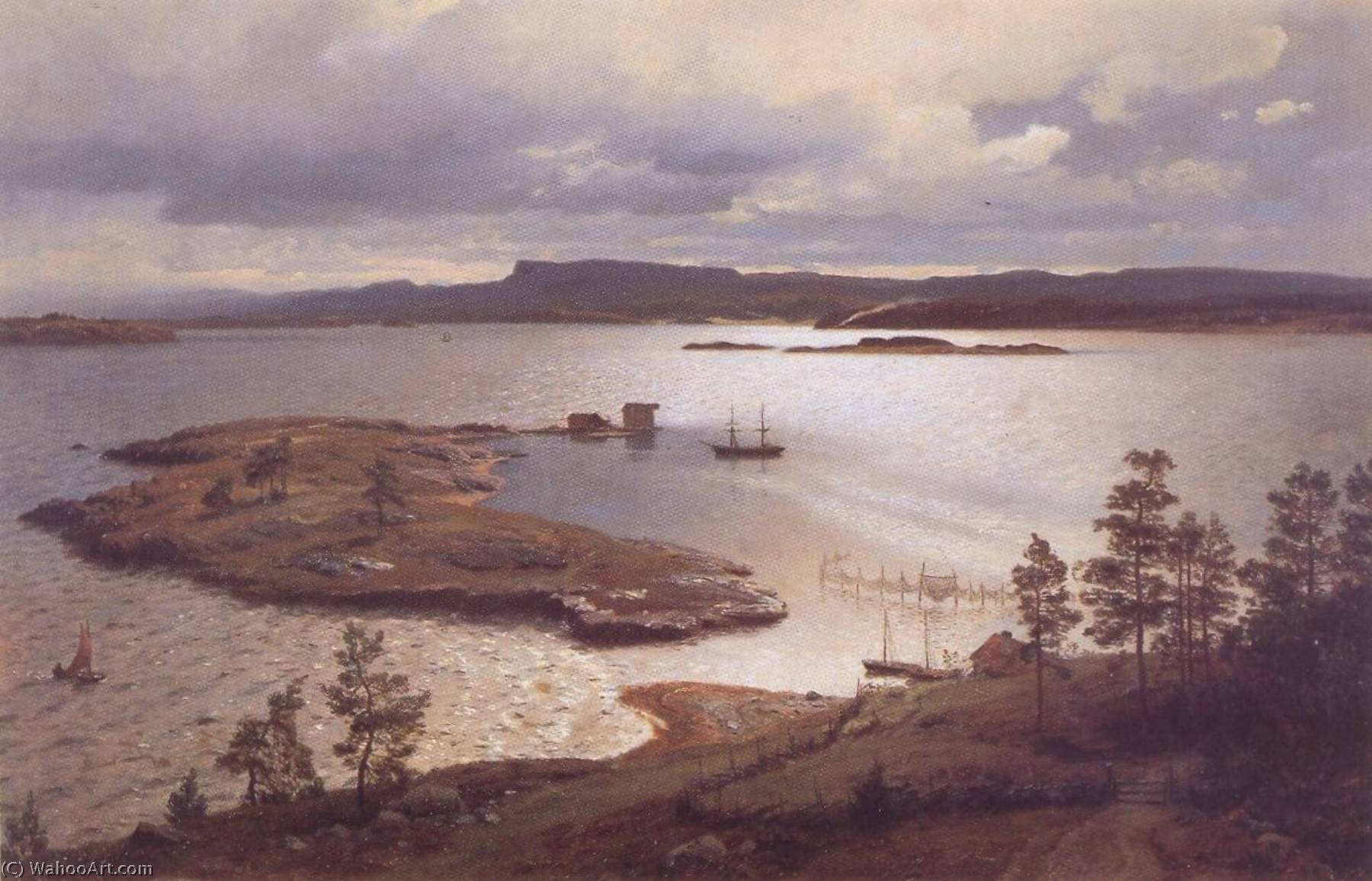 Norwegian Sandviksfjorden — Hans Fredrik Gude