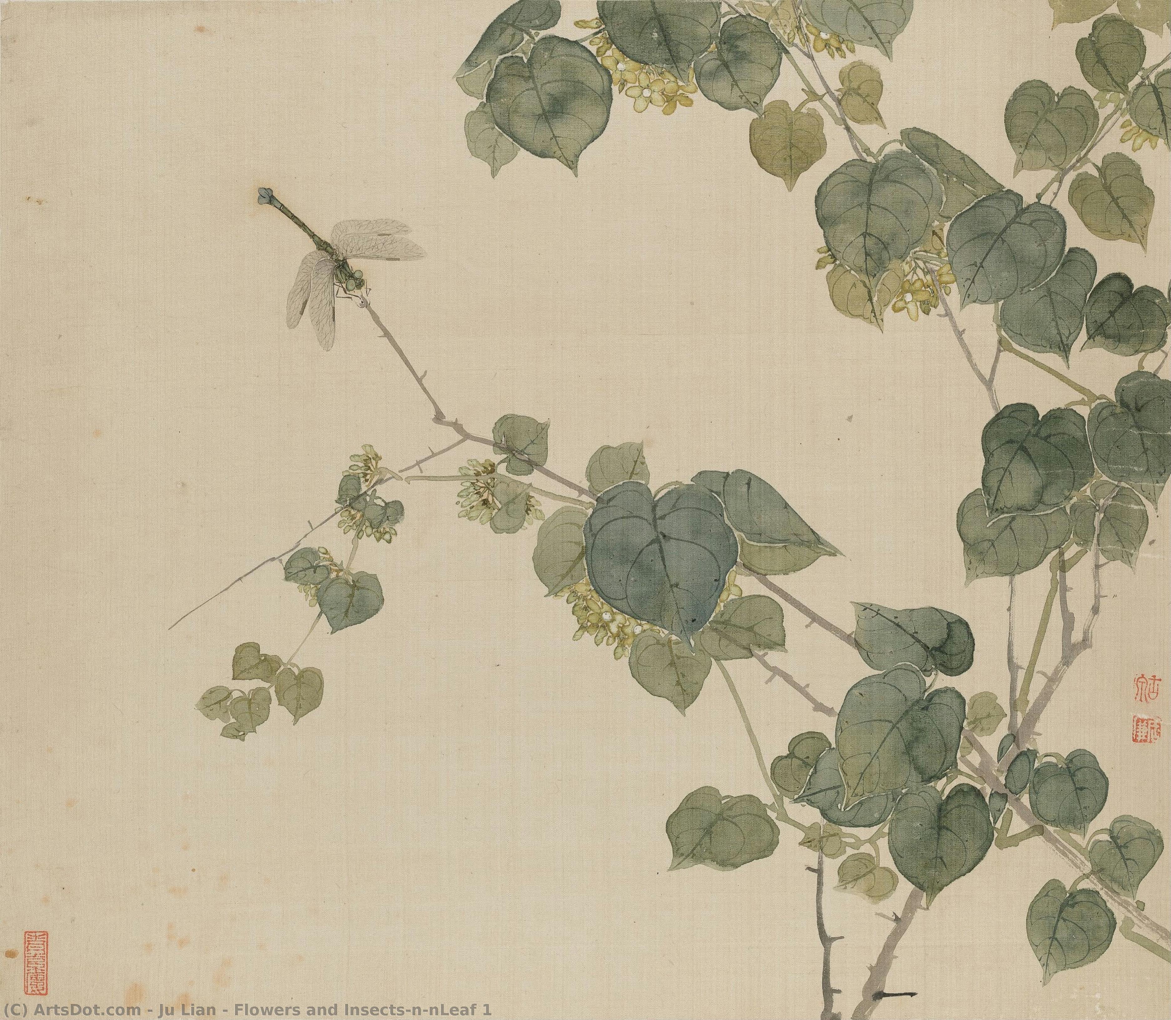 Flowers And Insects\n\nleaf 1 — Ju Lian