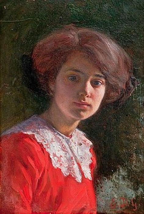 Portrait Of A Lady — Elin Kleopatra Danielson-gambogi