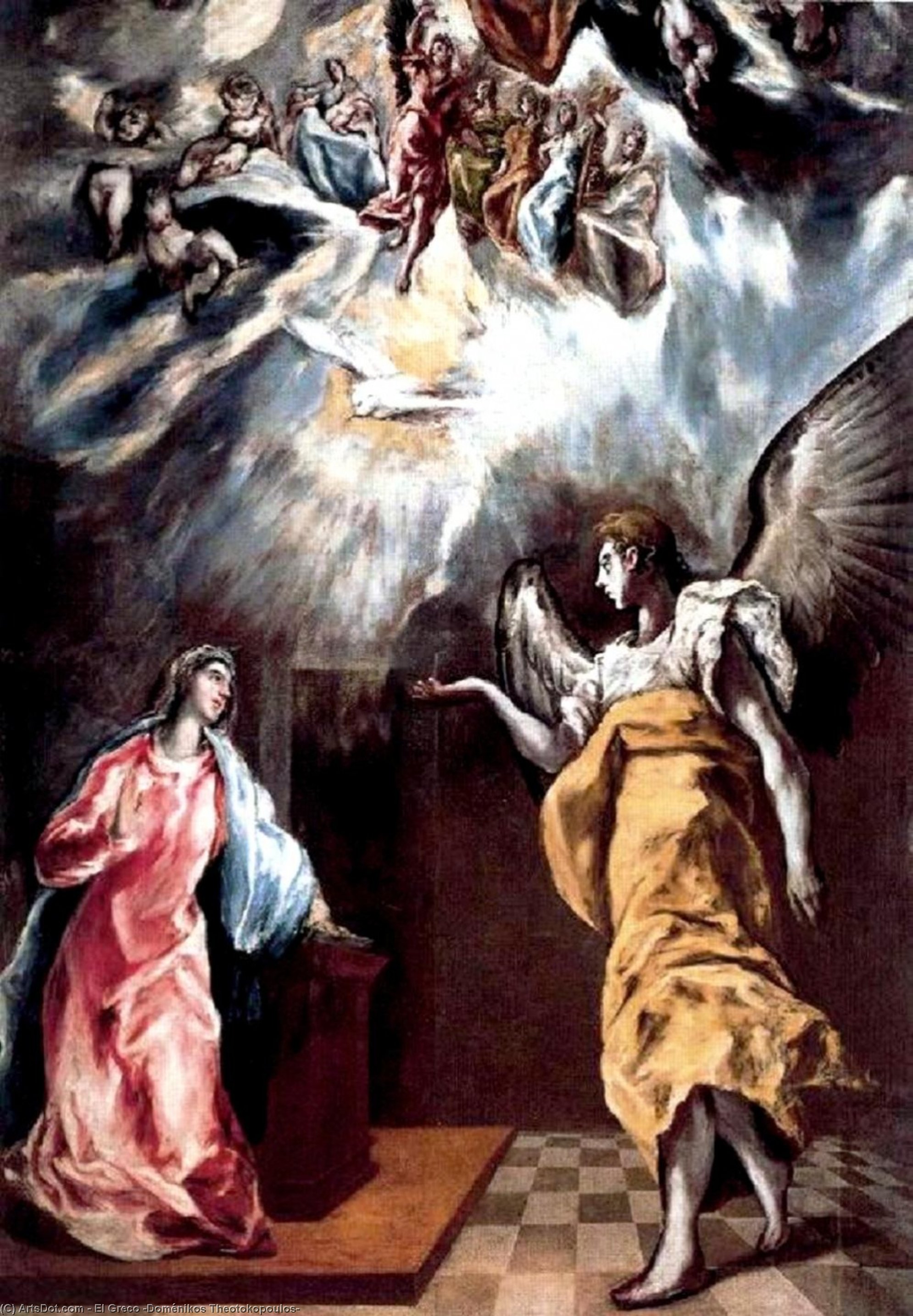 Annunciation — Эль Греко