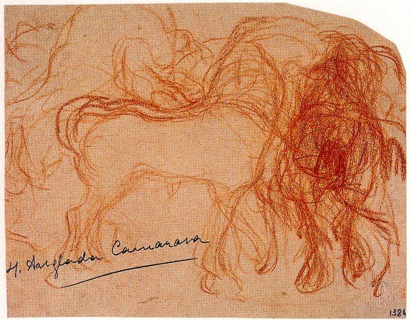 Study Of Horses — Hermen Anglada Camarasa