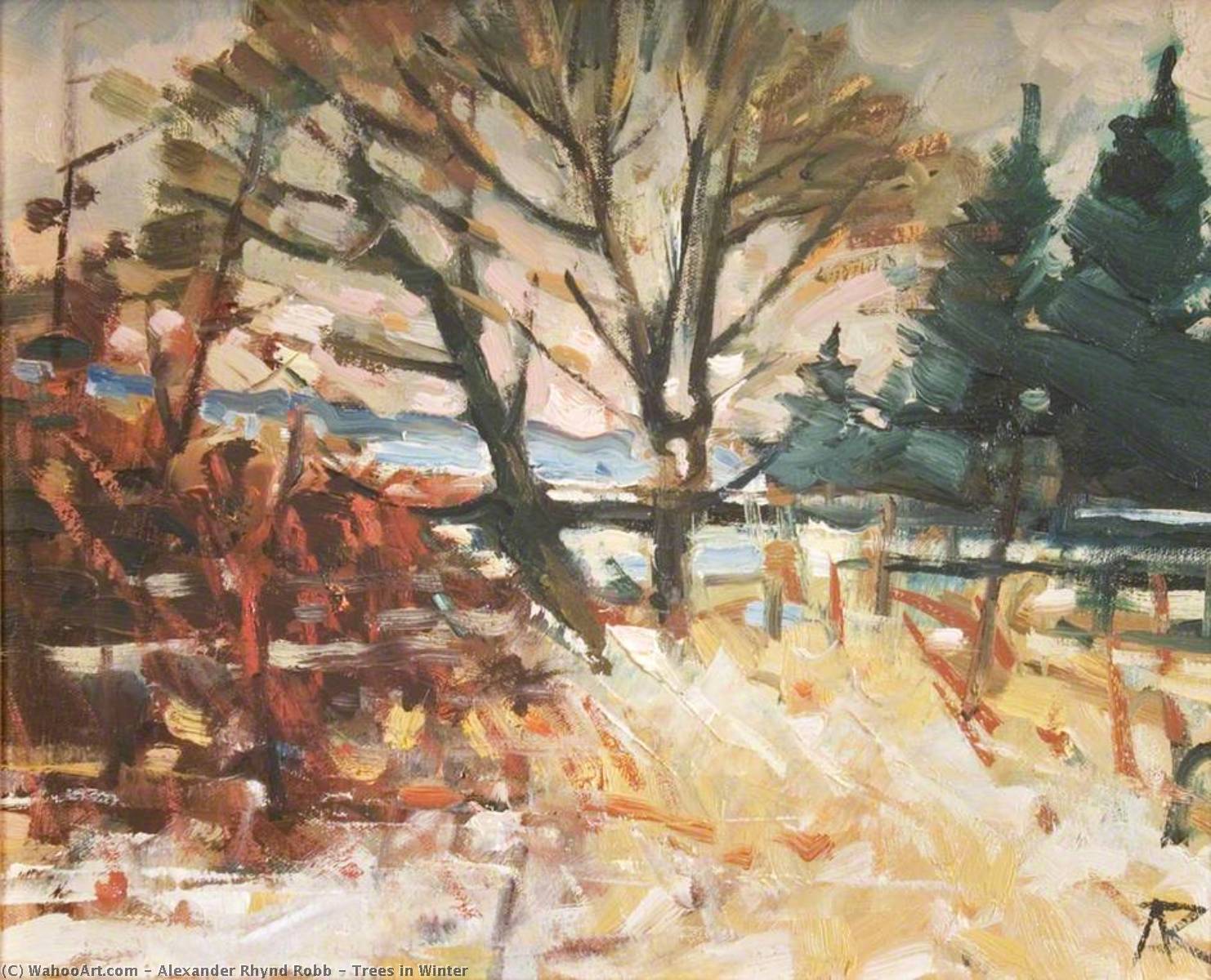 Trees In Winter — Alexander Rhynd Robb