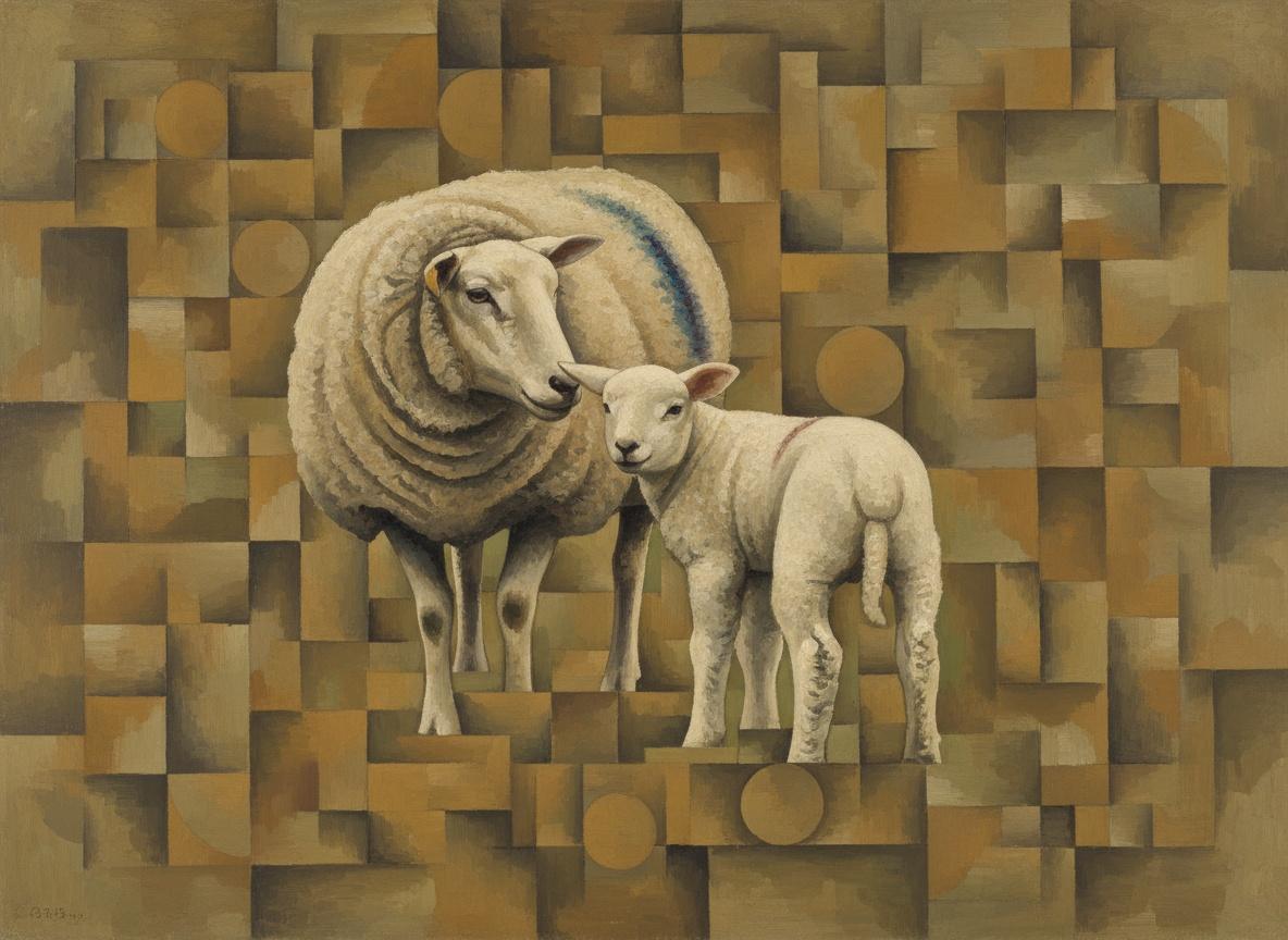 Geometric Shepherdess — Jacques Villedieu