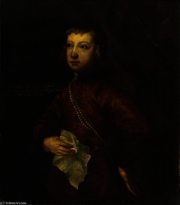 Thomas Howard, Later 5th Duke Of Norfolk, When A Boy — Sir Anthony Van Dyck
