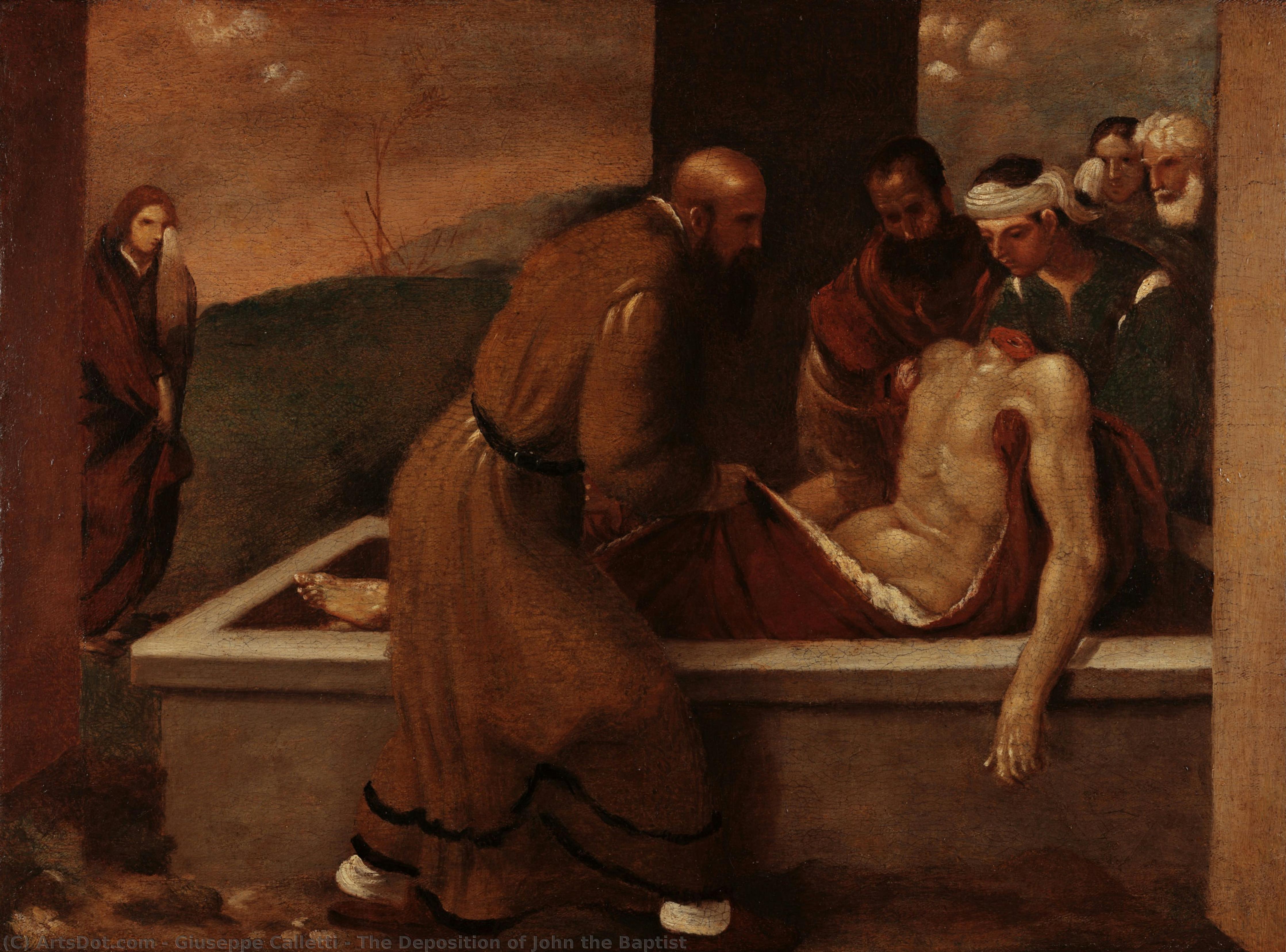 The Deposition Of John The Baptist — Giuseppe Calletti (caletti)