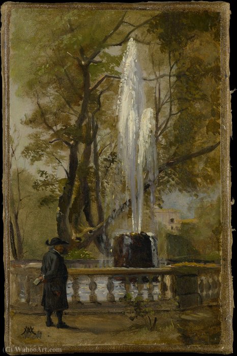 A Fountain In Rome — Wilhelm Marstrand