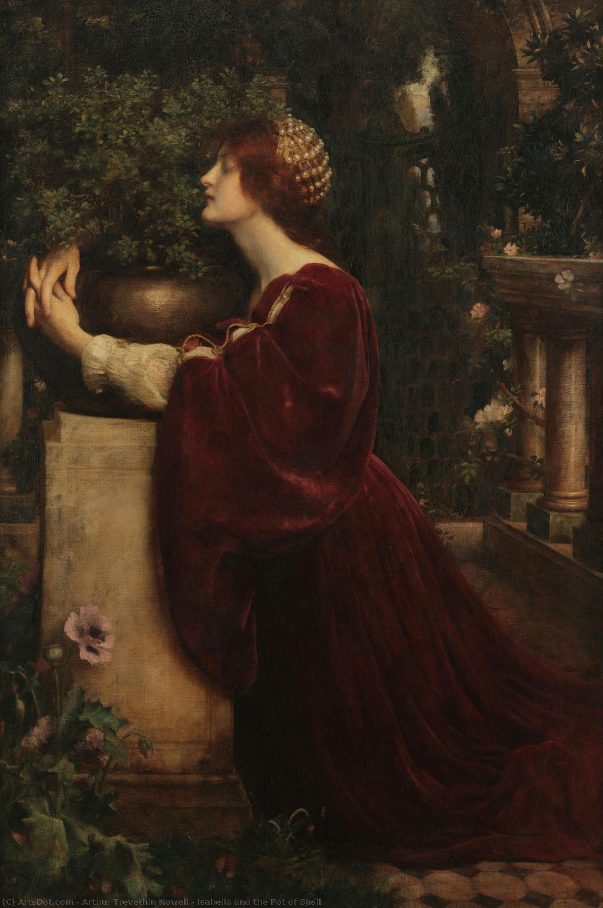 Isabella And The Pot Of Basil — Arthur Trevethin Nowell