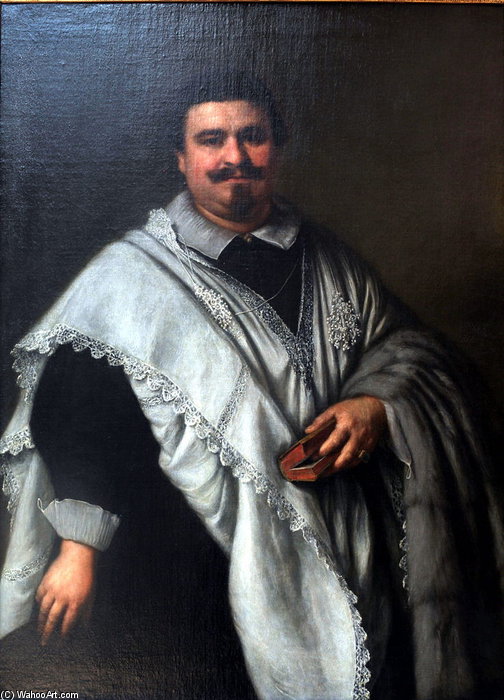 Portrait Of A Canon — Girolamo Forabosco