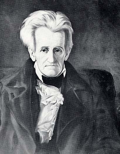Andrew Jackson, President, (painting) — George Peter Alexander Healy