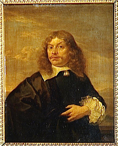 Portrait D'homme, Dit Autrefois Portrait De L'artiste — Karel Dujardin