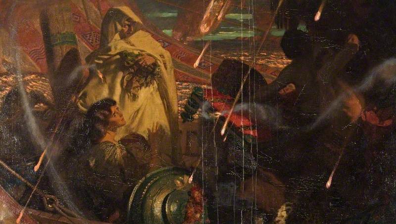 Escape An Incident In The Destruction Of Pompeii — Frank O. Salisbury