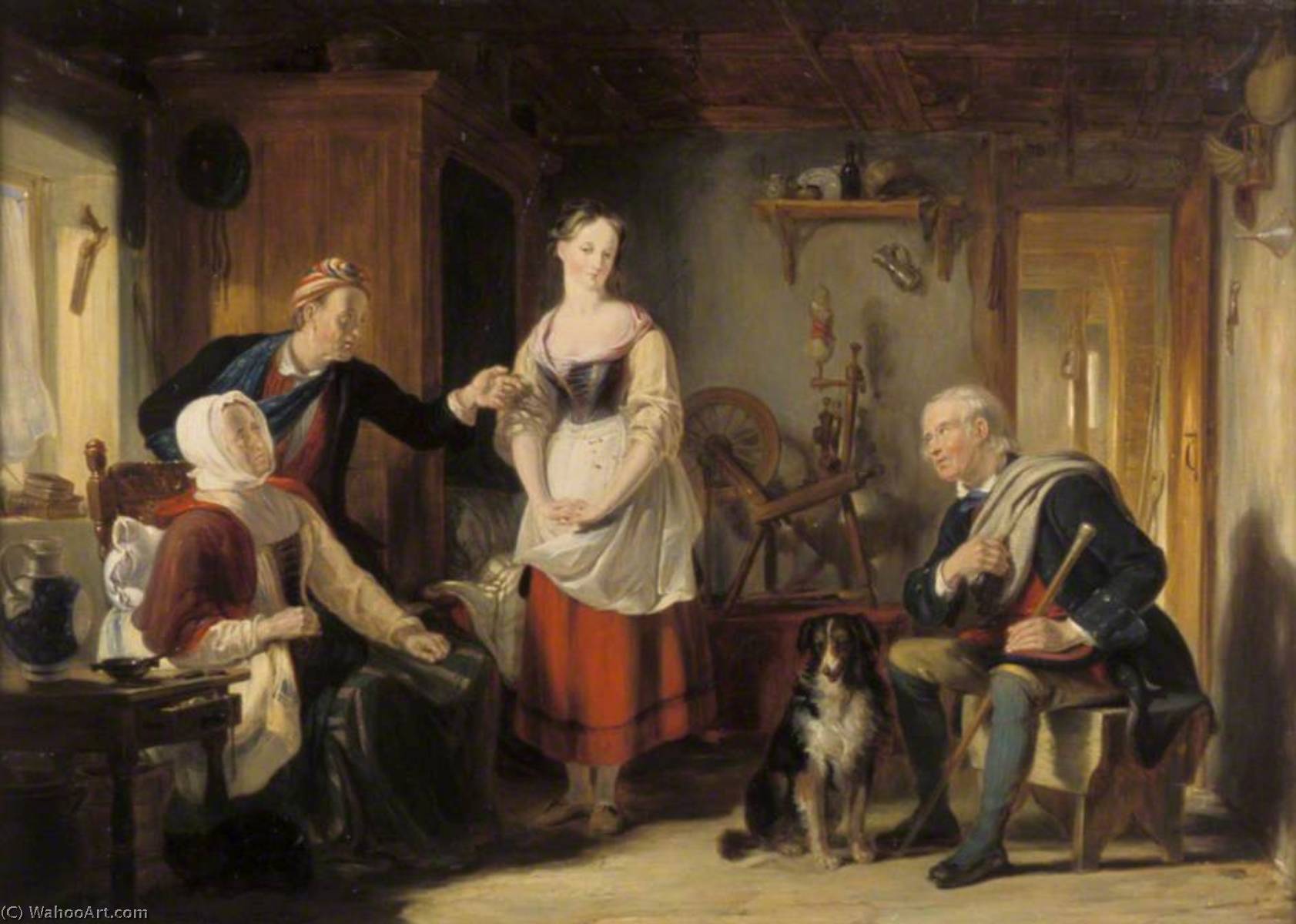 The Ballad Of Old Robin Gray — William Allan