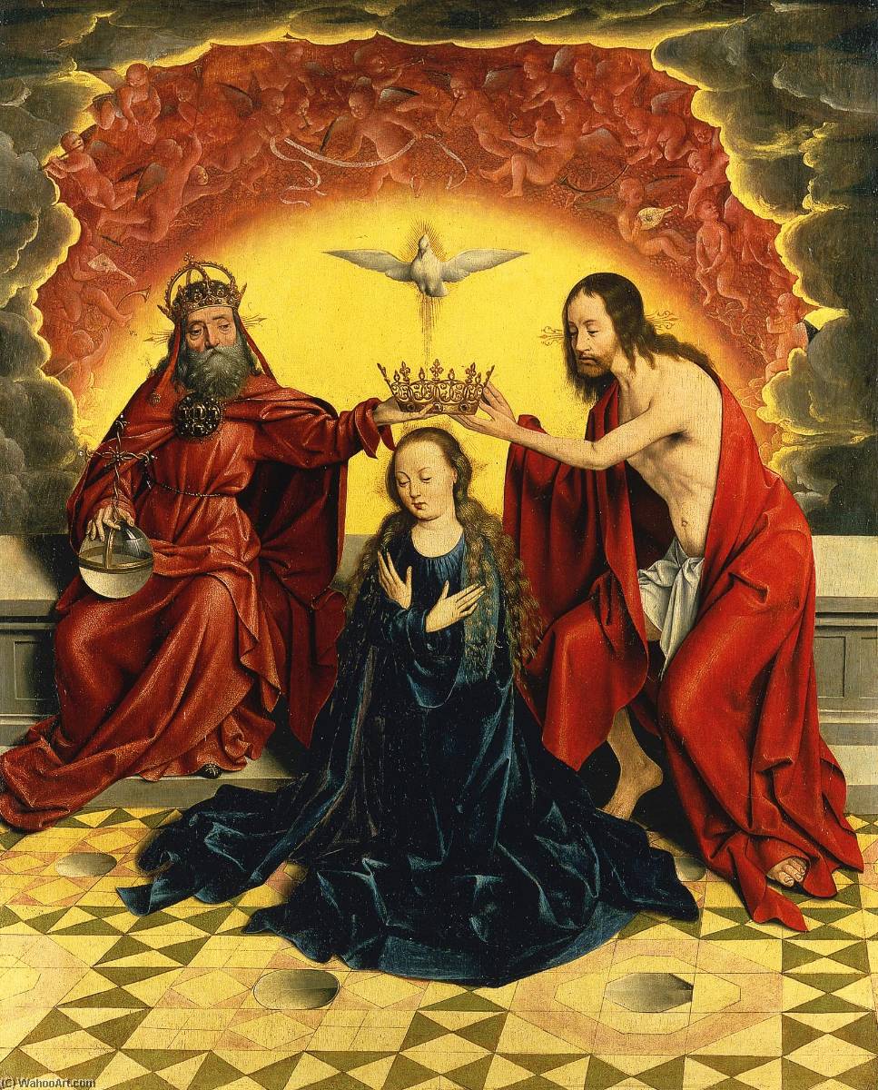 The Coronation Of The Virgin — Bartholomaeus Bruyn The Elder