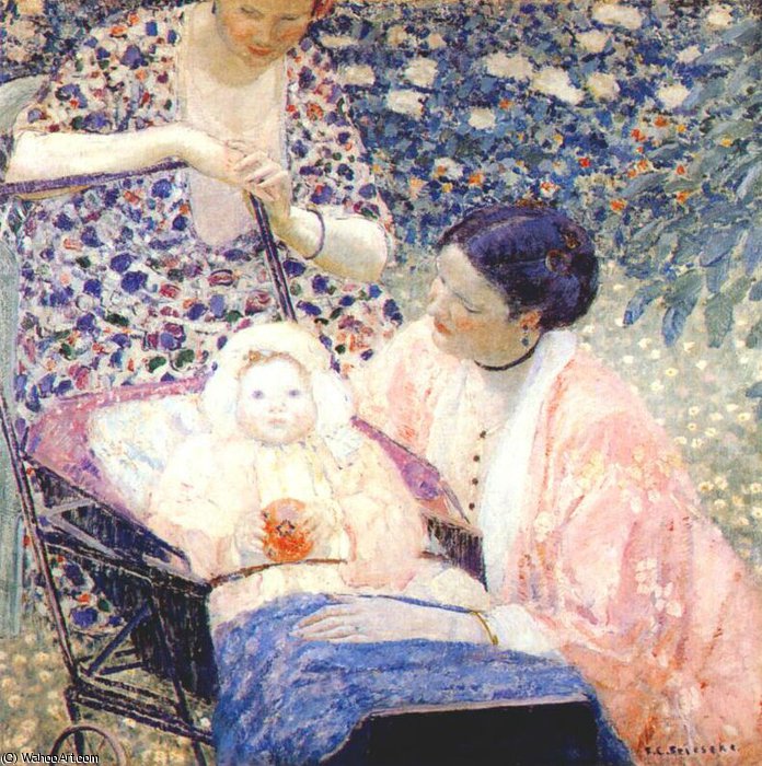 The Mother — Frederick Carl Frieseke