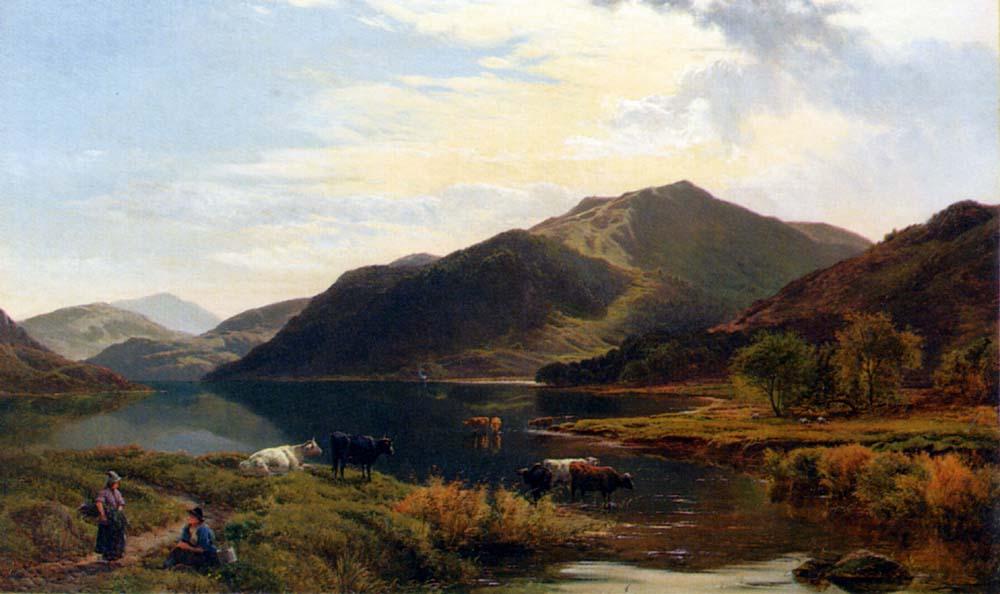 Cattle By A Lake — Сайдней Ричард Перси