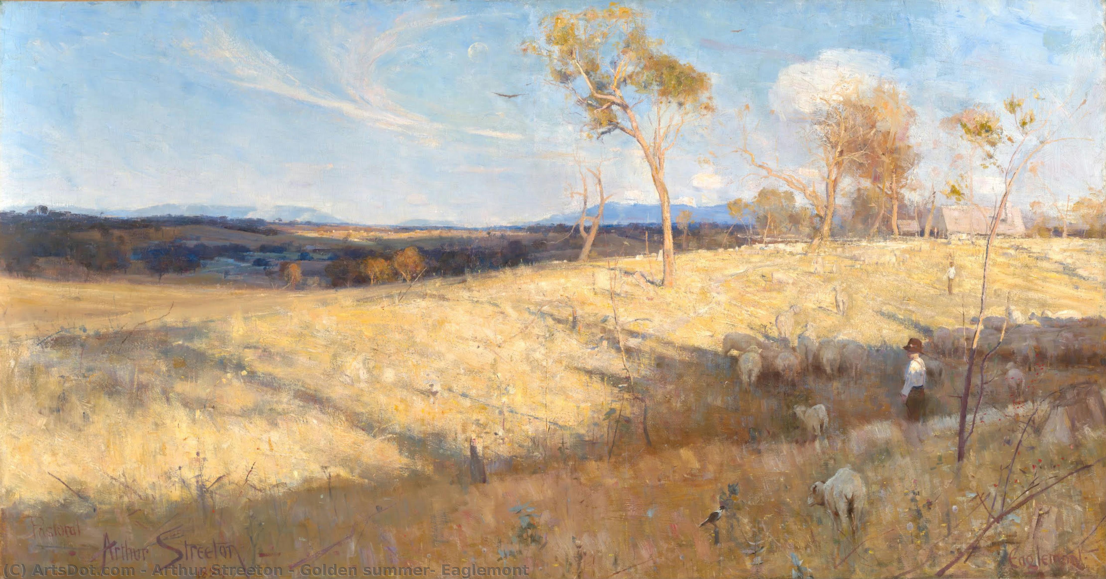 Verano Dorado, Eaglemont — Arthur Streeton