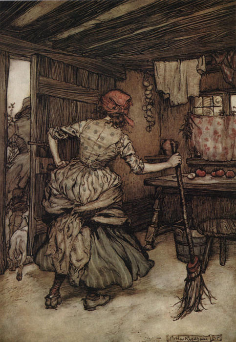 Rip Van Winkle 18 — アーサー・ラックハム