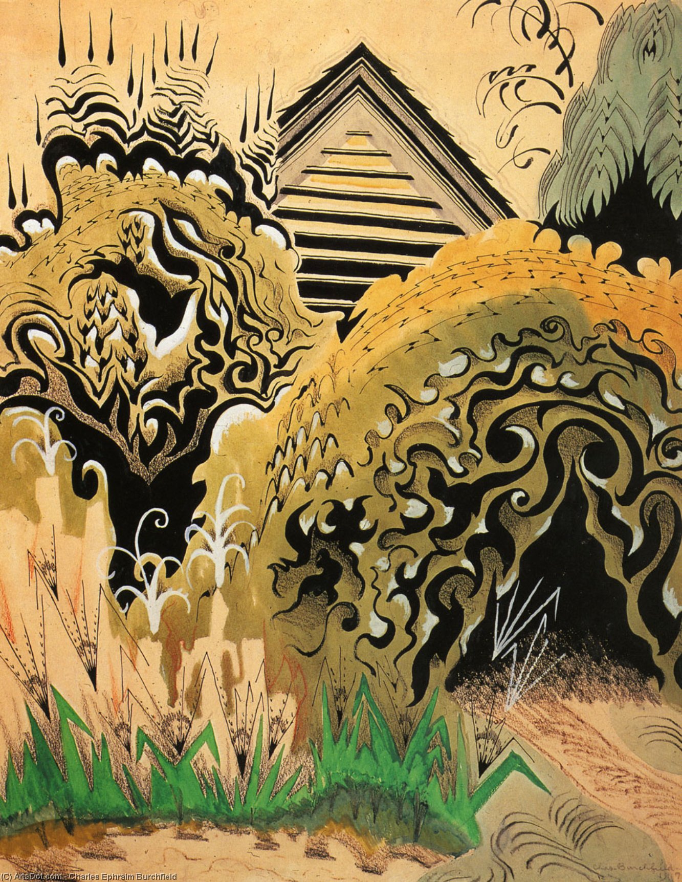 The Insect Chorus — Charles Burchfield