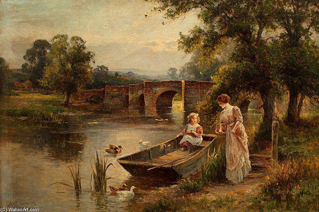 Child And Boat — Ernest Charles Walbourn