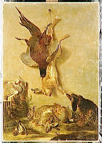 Nature Morte Au Gibier — Jacques Charles Oudry