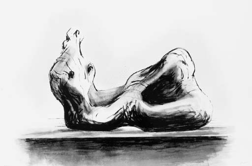 Stone Reclining Figure Ii — Henry Moore