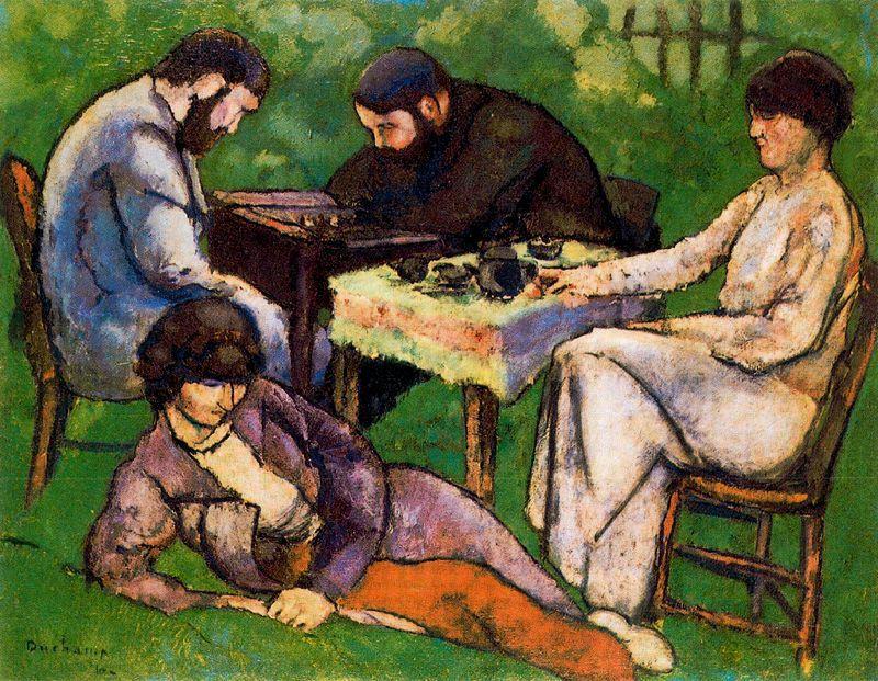 The Chess Game — Марсель Дюшан