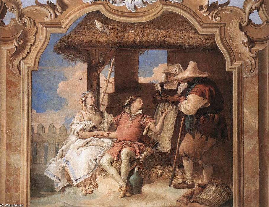 Angelica And Medoro With The Shepherds — Giambattista Tiepolo