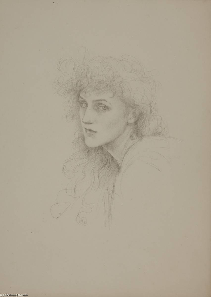 The Marchioness Of Granby, Later Duchess Of Rutland (1856–1937), Mother Of Marjorie, Violet And Diana Manners (self Portrait) — Violet Manners