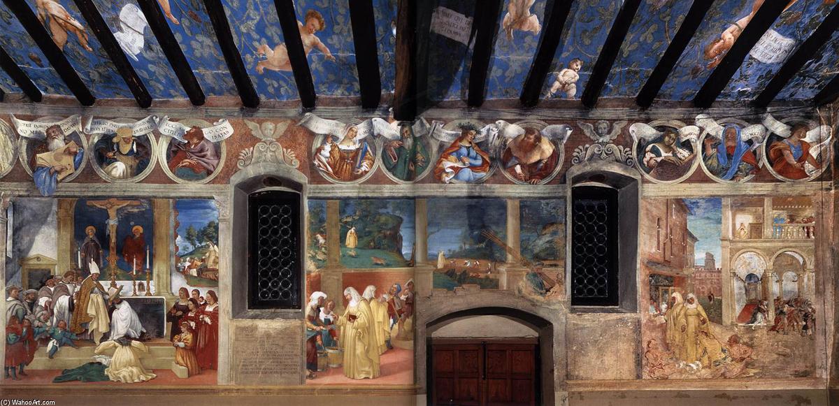 Legend Of St Brigid (south Wall) — Lorenzo Lotto