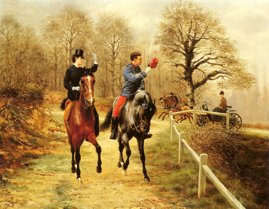 An Afternoon Ride — Jean Richard Goubie