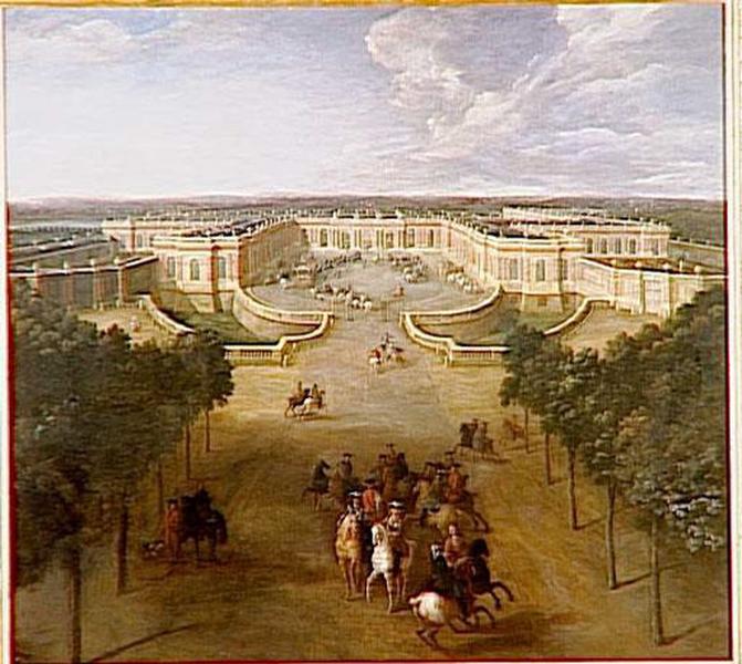 Vue Du Grand Trianon Du Cote De L'avenue — Martin Pierre Denis (martin Le Jeune)