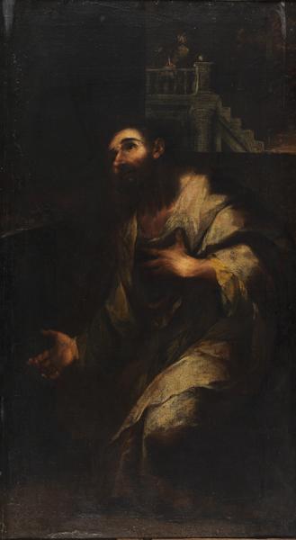 David Priant Le Seigneur De Lui Pardonner Sa Faute — Francisco De Herrera Le Vieux