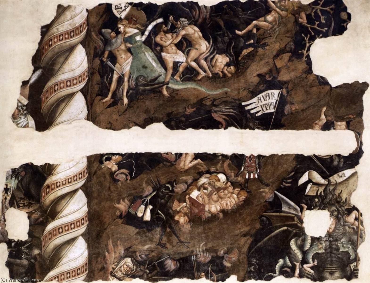 Hell (fragment) — Orcagna