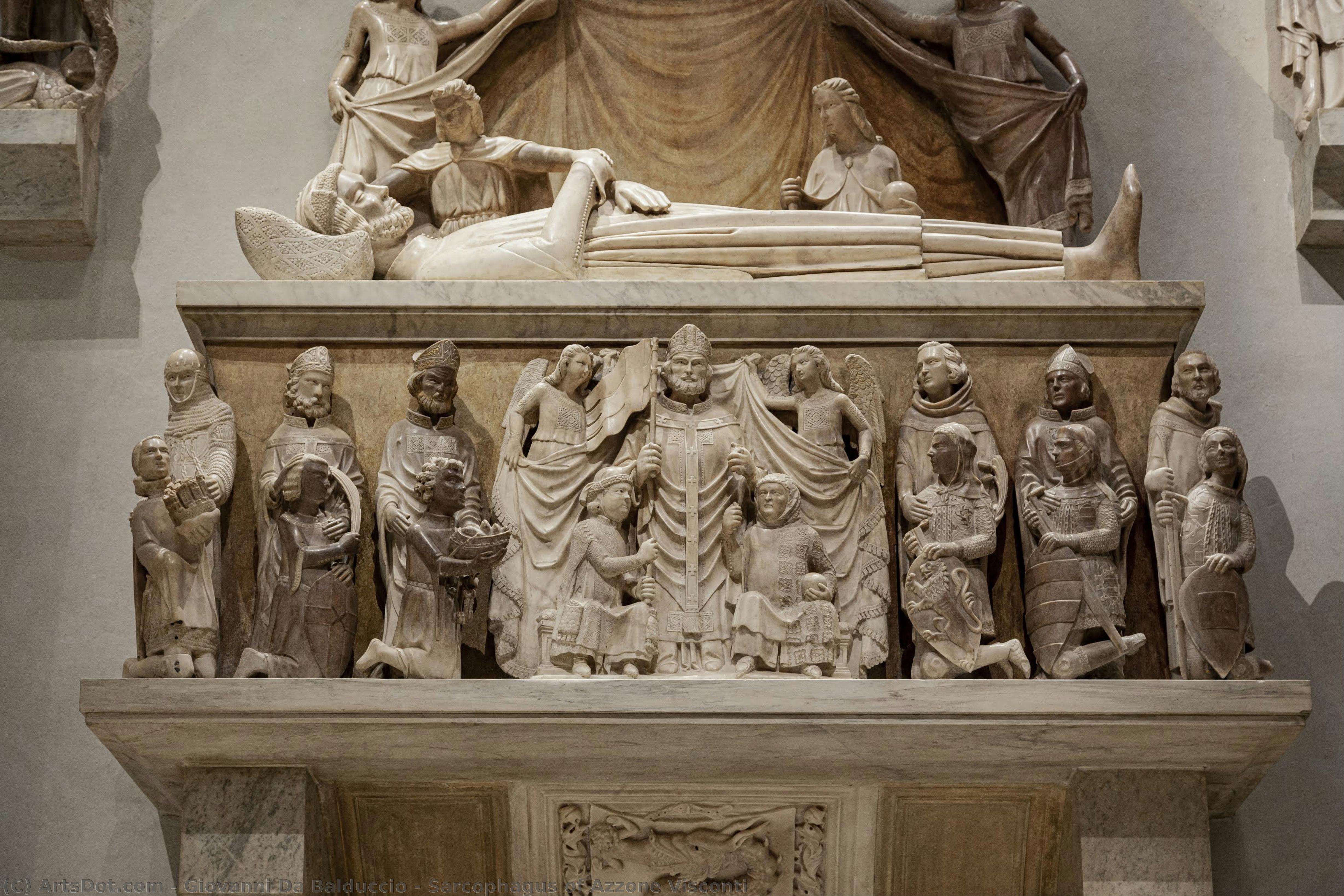 Sarcophagus Of Azzone Visconti — Giovanni Da Balduccio