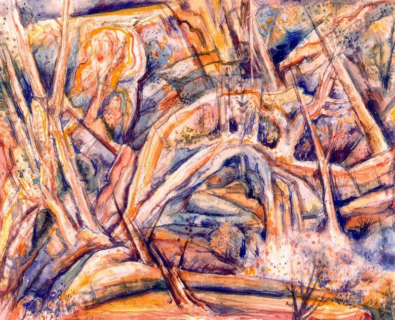 Blue Ravine — Albert Bloch