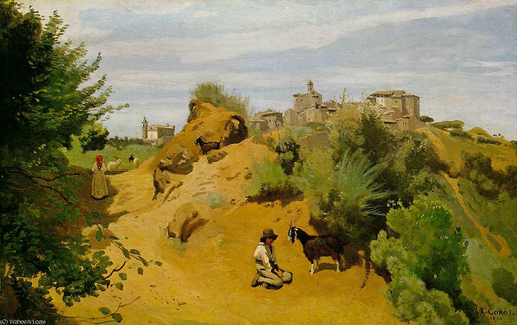 The Goat Herd Of Genzano, The Phillips Collectio — Žan-batist Kamil Korote