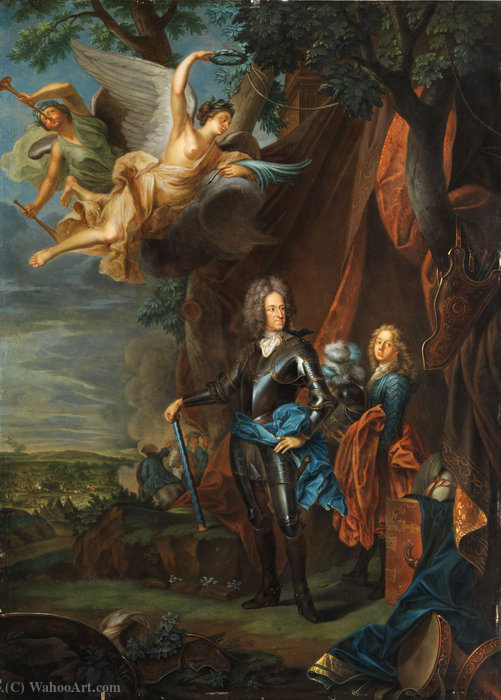 Portrait Of Maximilian Ii Emanuel, Elector Of Bavaria — Joseph Vivien