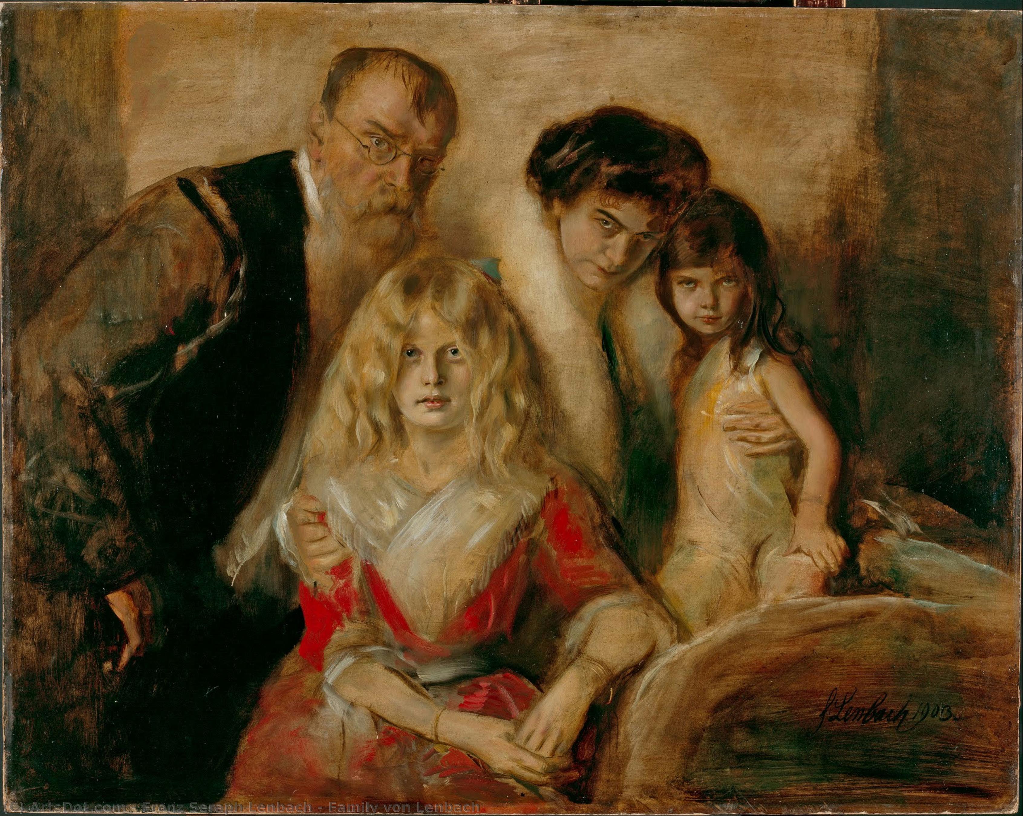 Family Von Lenbach — Franz Seraph Von Lenbach