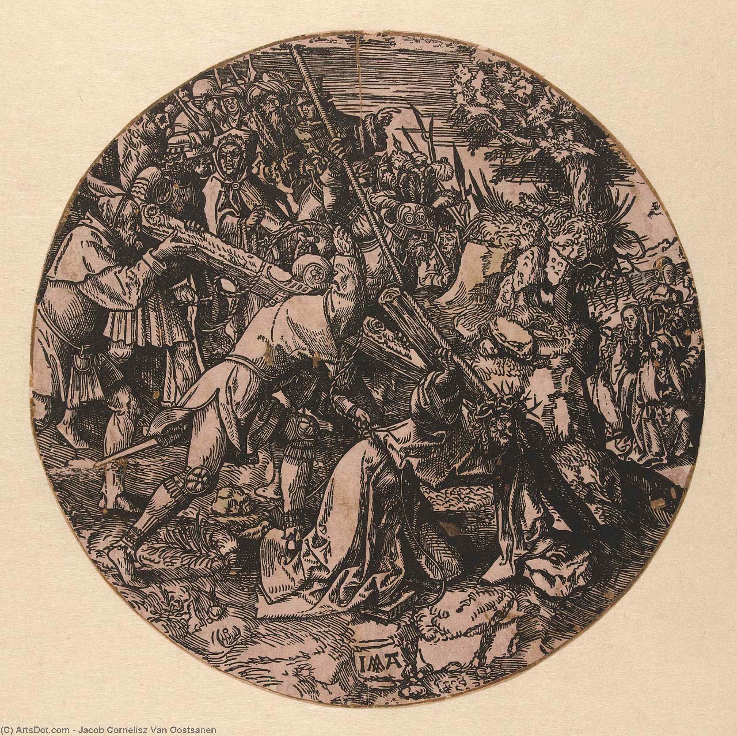Kruisdraging — Jakob Kornelisz Van Ostane