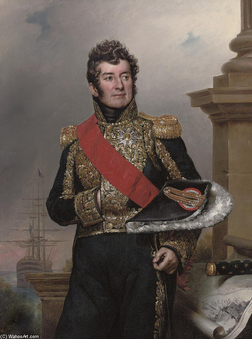 Portrait Of Comte Laurent-jean-françois Truguet — Jean Baptiste Paulin Guérin
