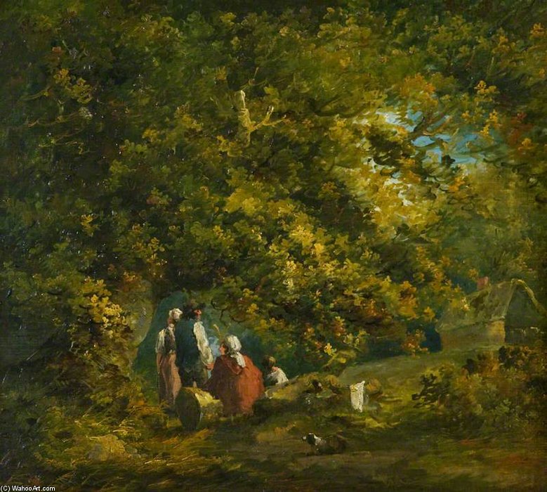 Gypsies In A Wood — George Morland