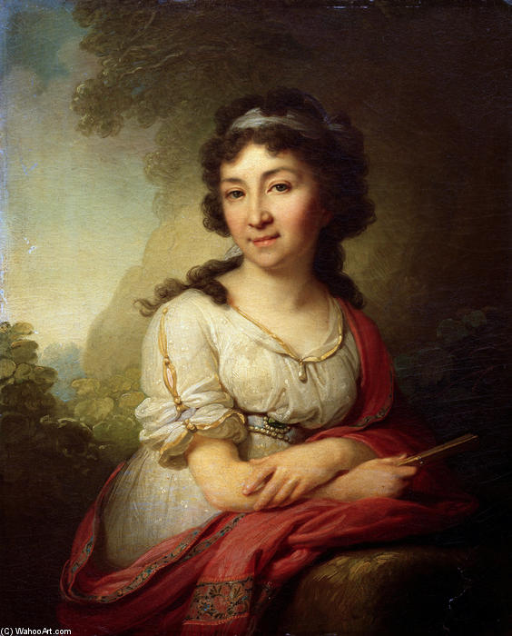 Portrait Of Catherine Vasilevny Torsukovoy — Vladimir Lukich Borovikovsky
