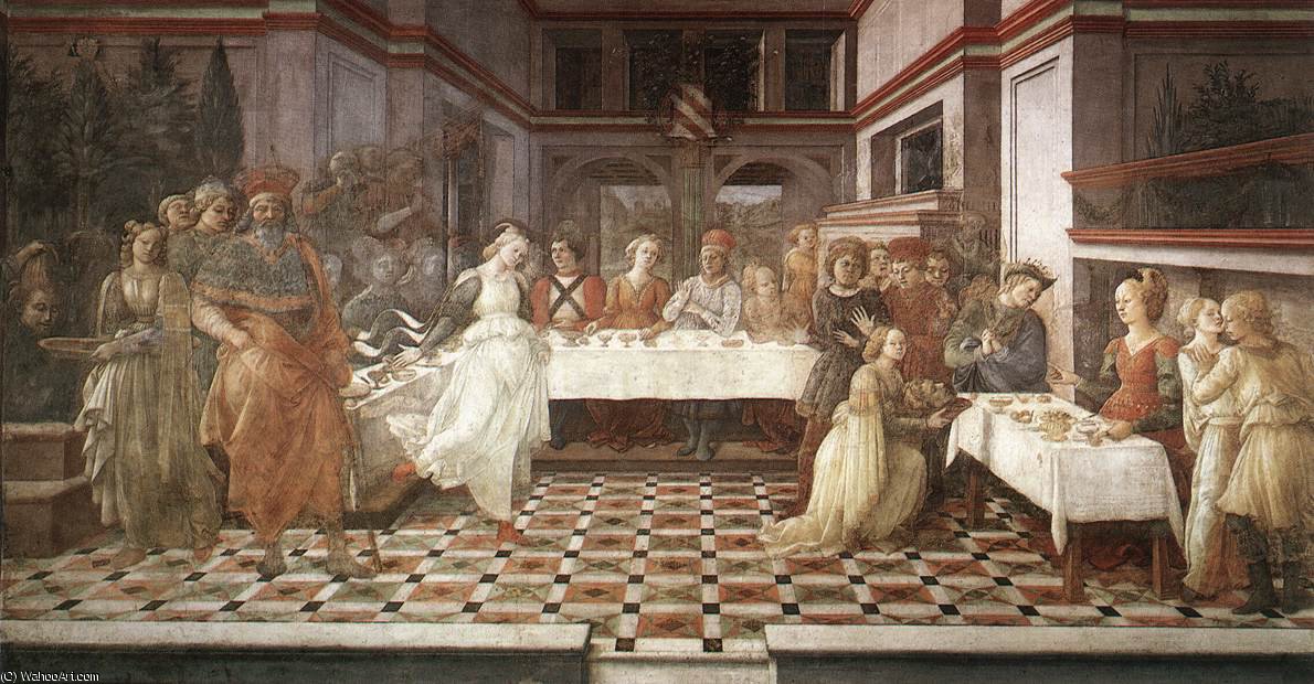 Prato-herod's Banquet — Filippo Di Tommaso Lippi