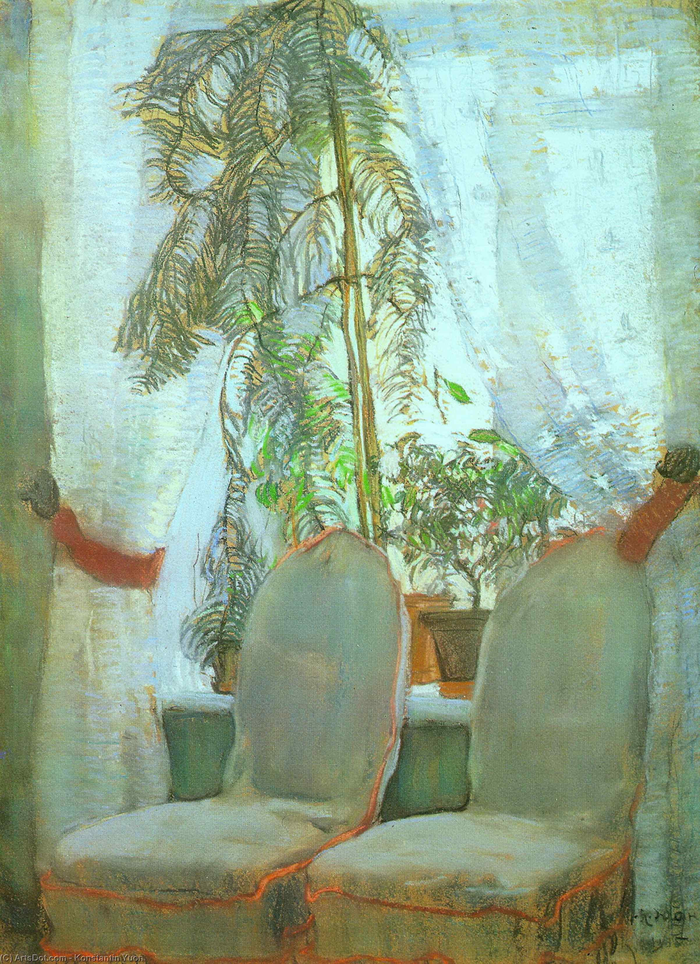 The Window. Moscow, Artist's Parents Appartment — Konstantin Yuon