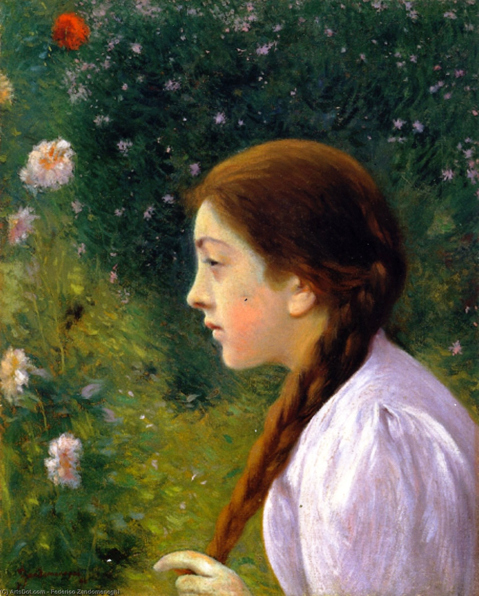 Girl With Braid — Ференц Зандромегни