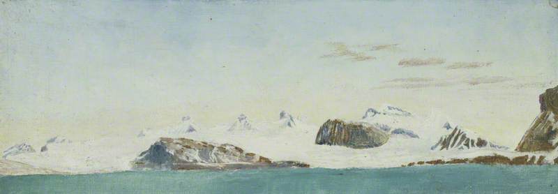 The Kroner Glacier, King's Bay, Spitsbergen — Roger Pocock
