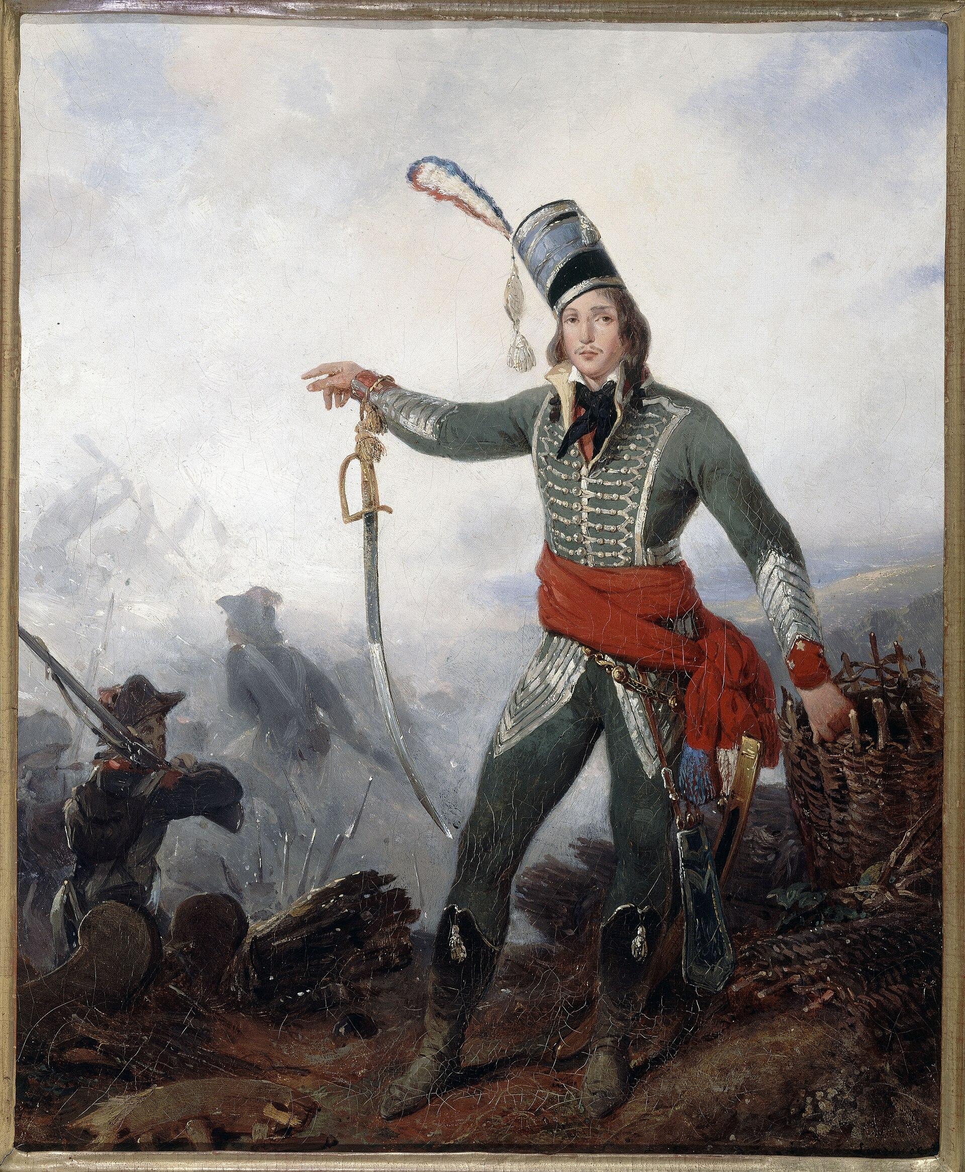 Portrait Of General François Marceau Des Graviers (1769-1796) — Jean Baptiste Le Prince