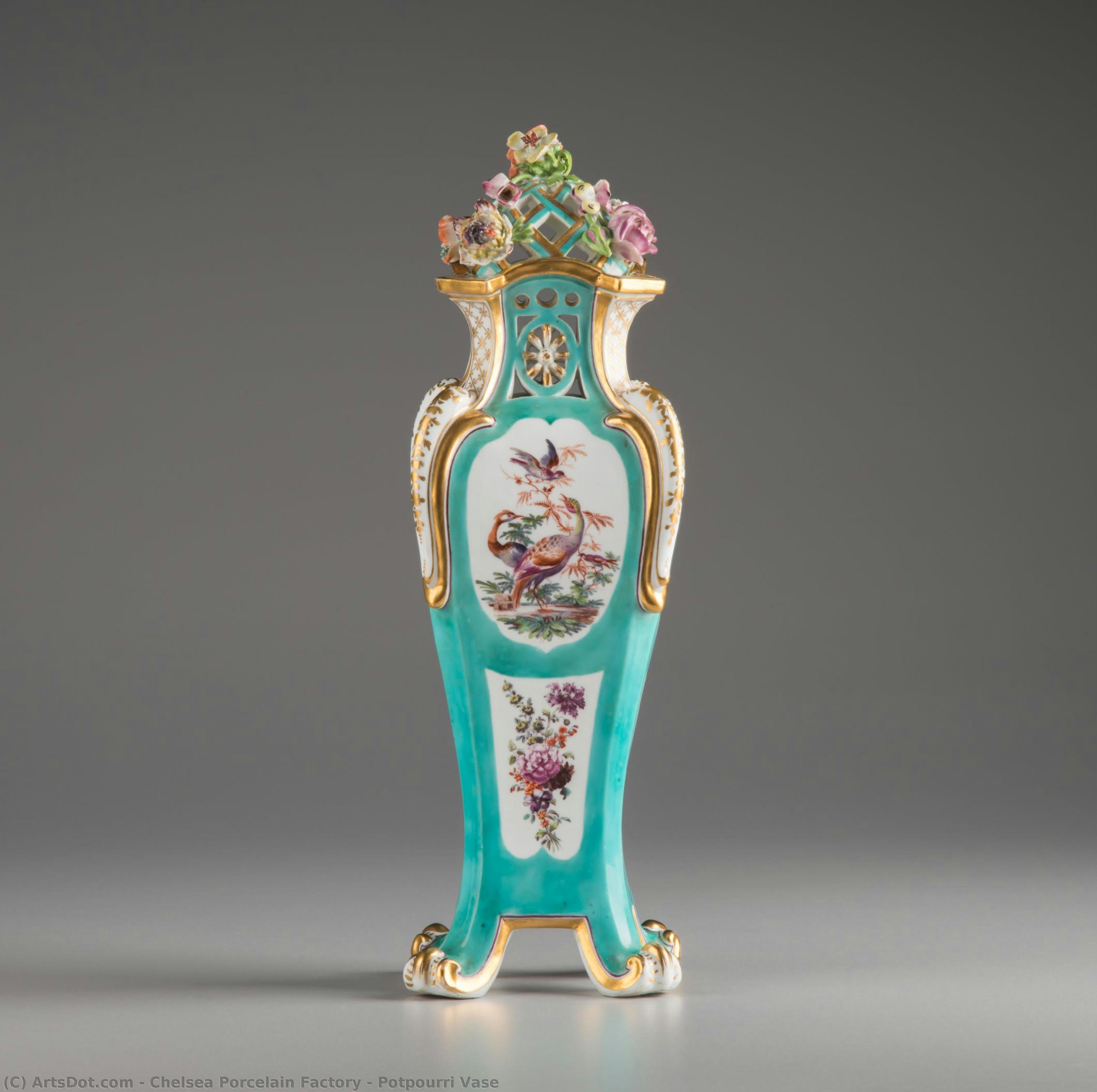 Potpourri Vase — Chelsea Porcelain Factory